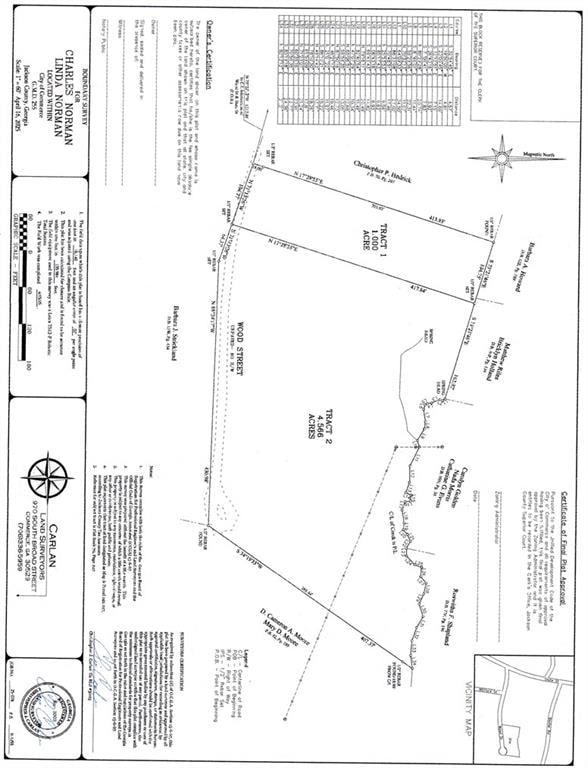 Survey map / technical document
