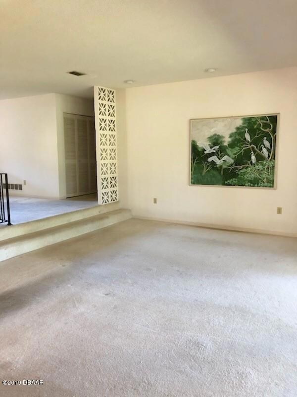 Living Room with Step Down