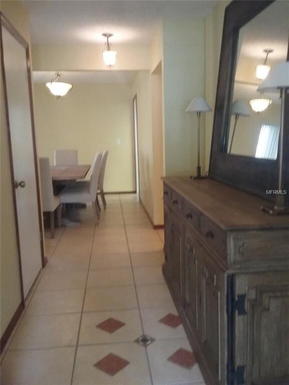 Hallway into home