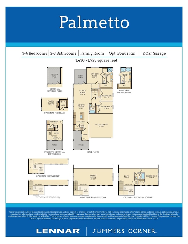 Palmetto Floorplan