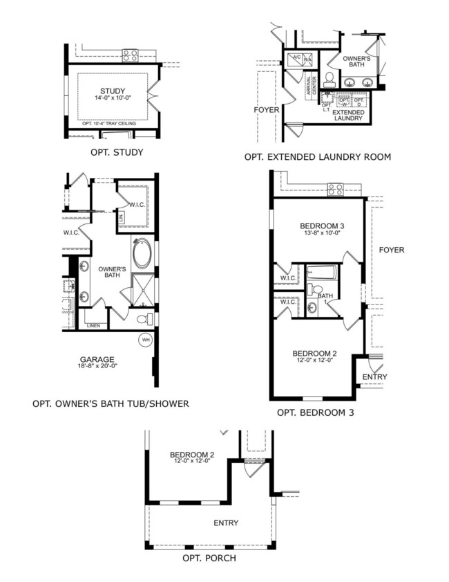 Floor Plan Options