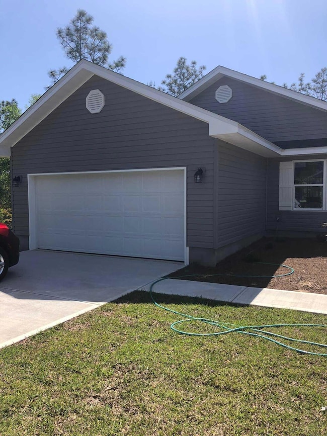 106 Garage and driveway