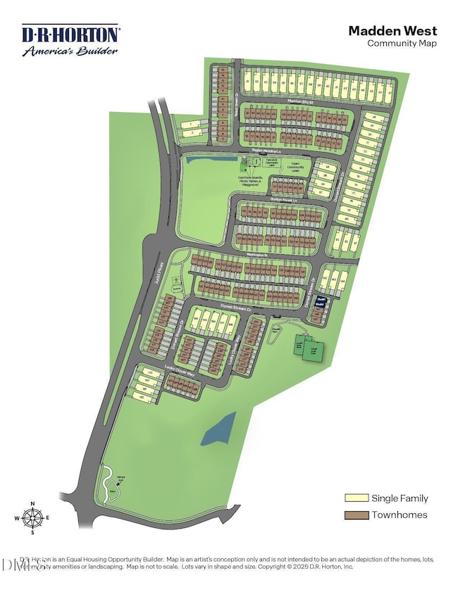 Madden West - Site Map - OVERALL