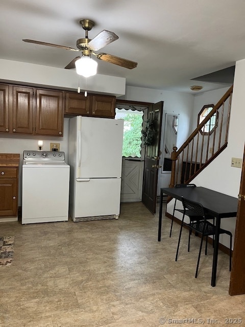 With Washer and Dryer