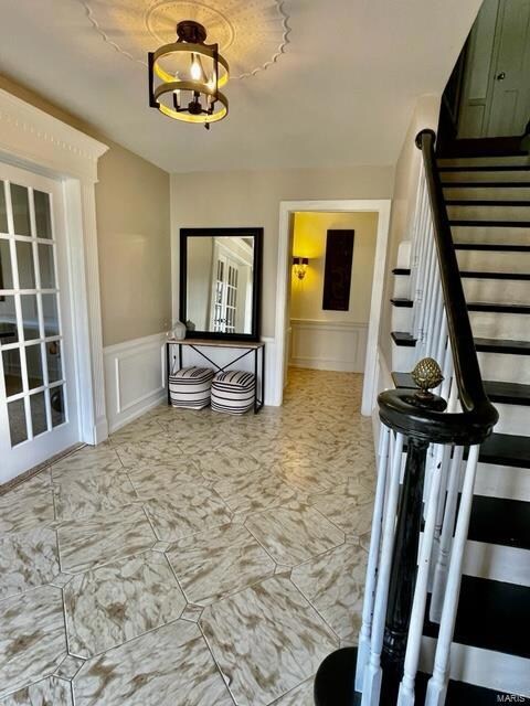 Tile floor