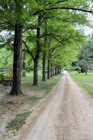 Driveway to house
