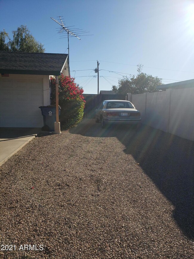 West side parking