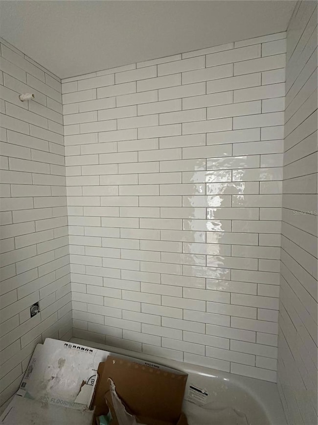 Actual shower tile