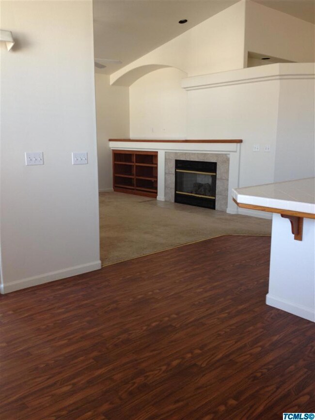 View from dining area to living room, fi