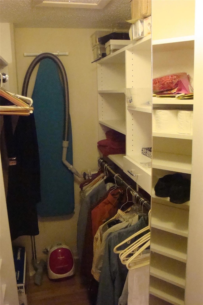 View of spacious closet