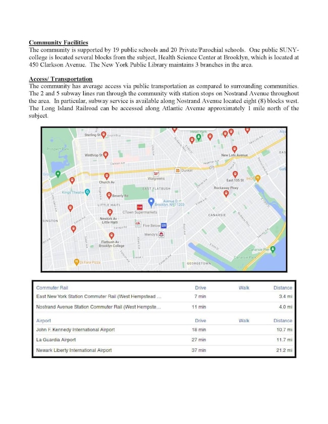 COMMUNITY INFORMATION