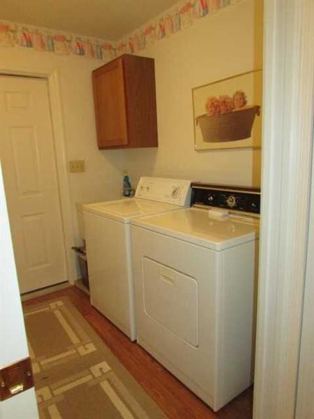 Other. Main floor laundry with washer and dryer