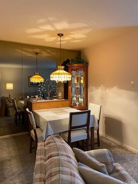 Unit #1 Dining Area