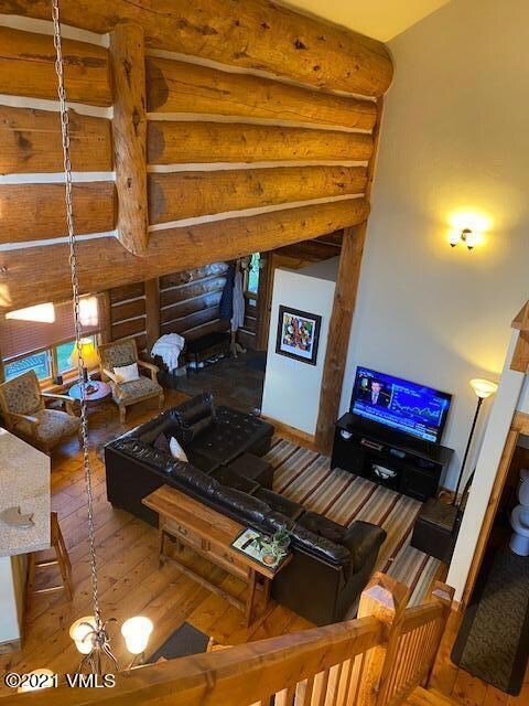 Lving area from loft