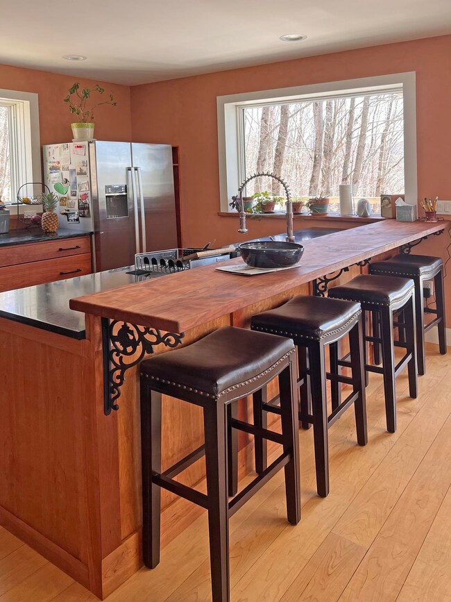 living to kitchen
