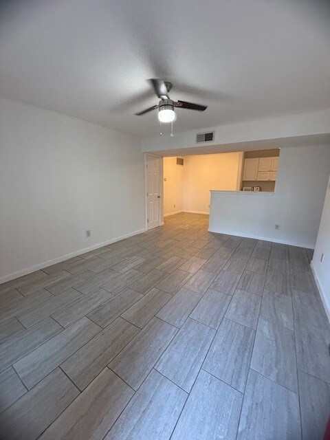 living room leading to dining