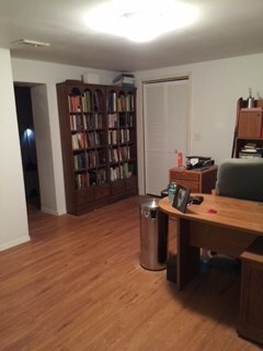 COULD ALSO BE BEDROOM IT HAS CLOSET AND OUTSIDE EN