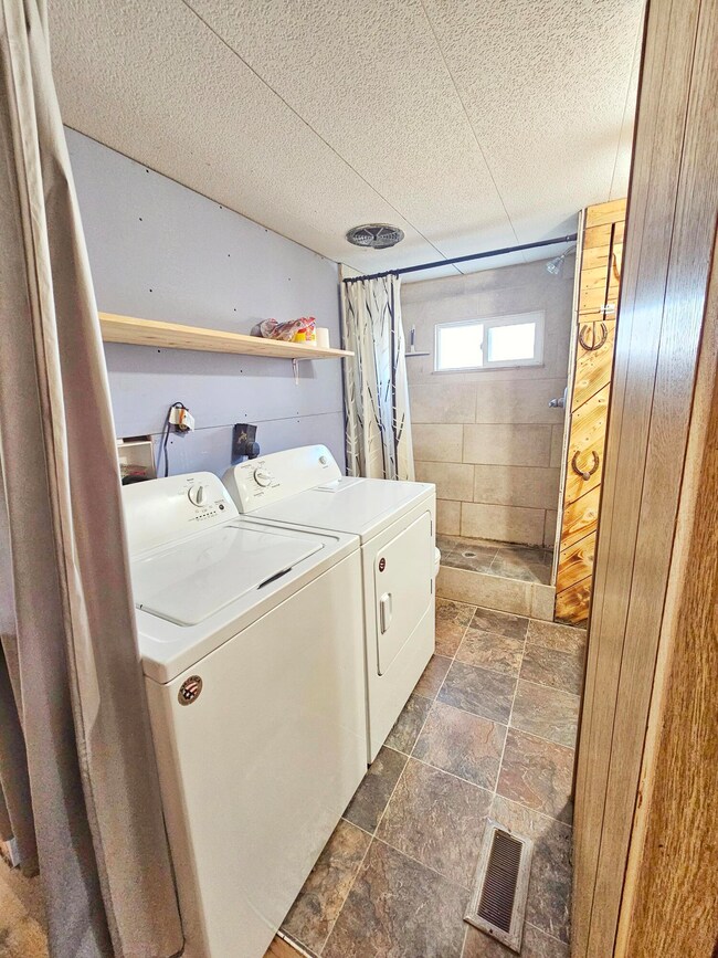 Bathroom Laundry area