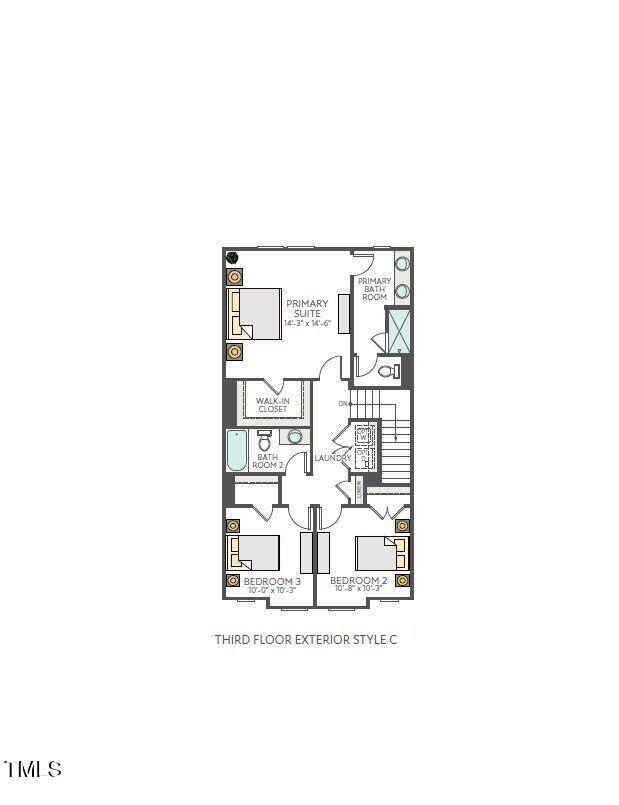Twinleaf Townes - Plan 4 - Huck - 2124_