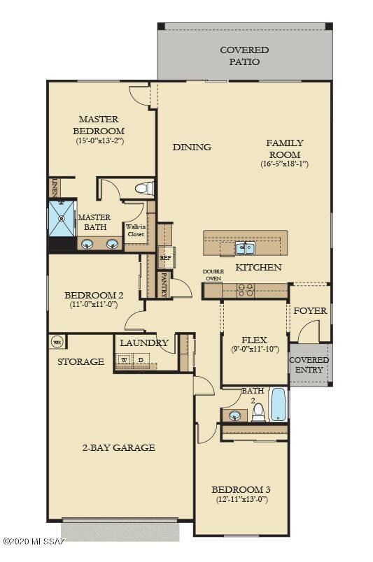 Molino C Floor Plan