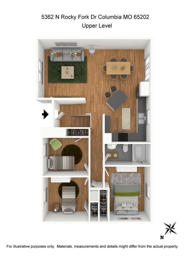 16a. Main level floor plan