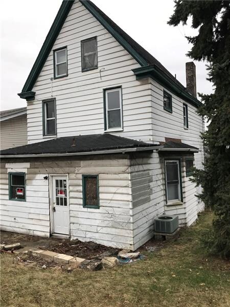 rear of house
