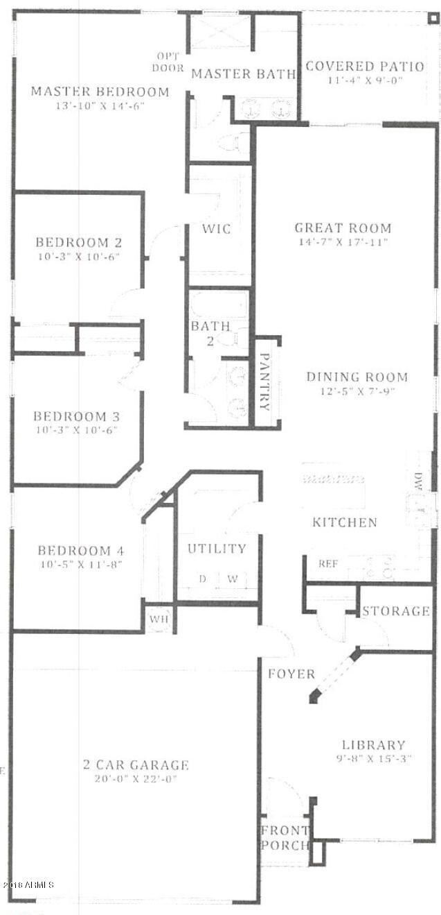 Cardinal floor plan