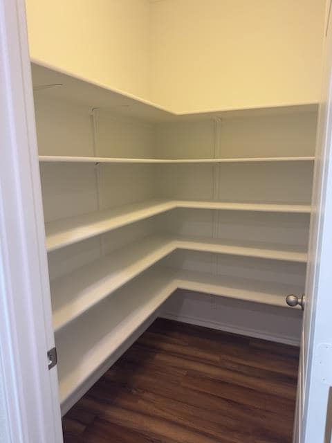 View of storage area
