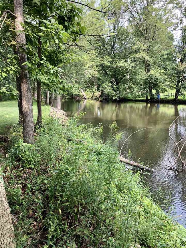 Looking to the left of the River