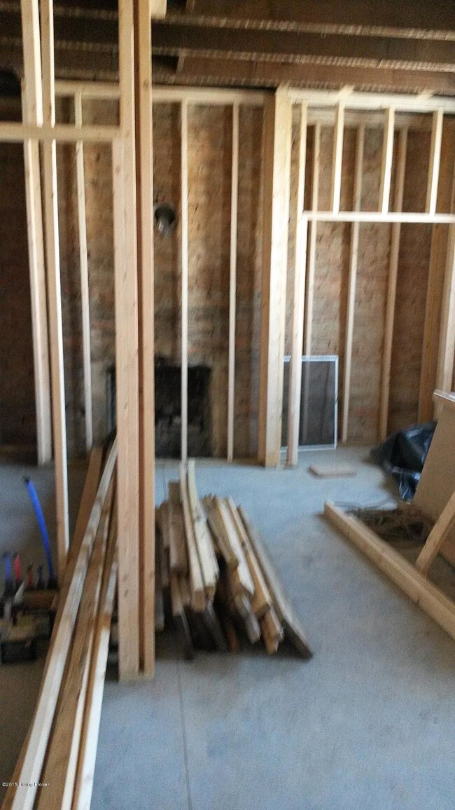 Main St,177 Framed wood on floor