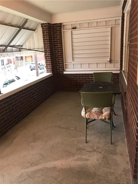 Relax on the large front porch
