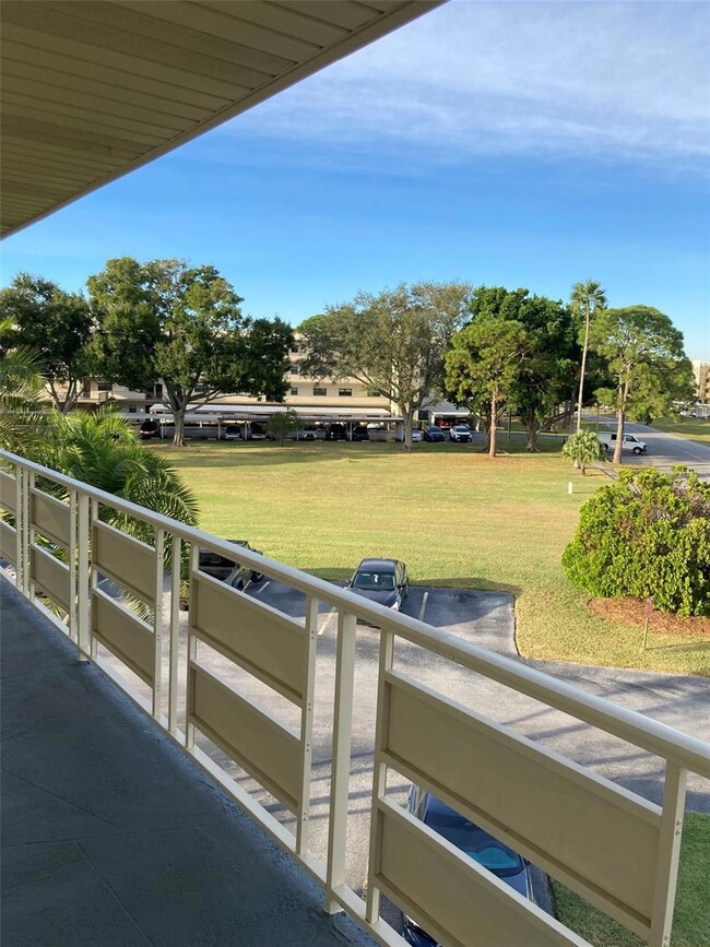 View from the front door