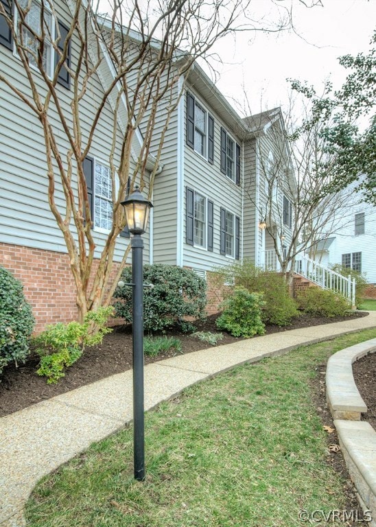 Aggregate walkway and driveway
