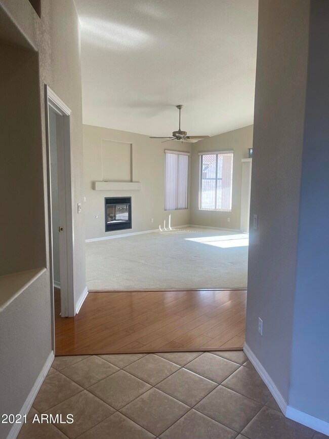 Entrance to living room