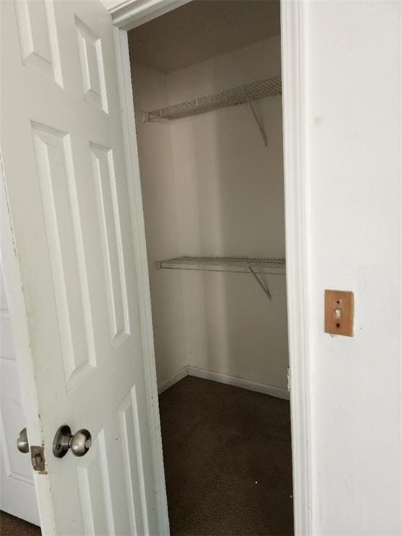 View of closet