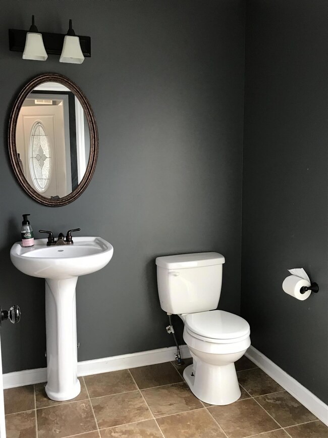 Extra Large Half Bath 