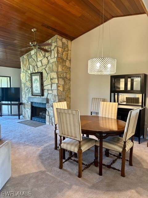 Baker Dining Set with Additional Leave & Chairs- W