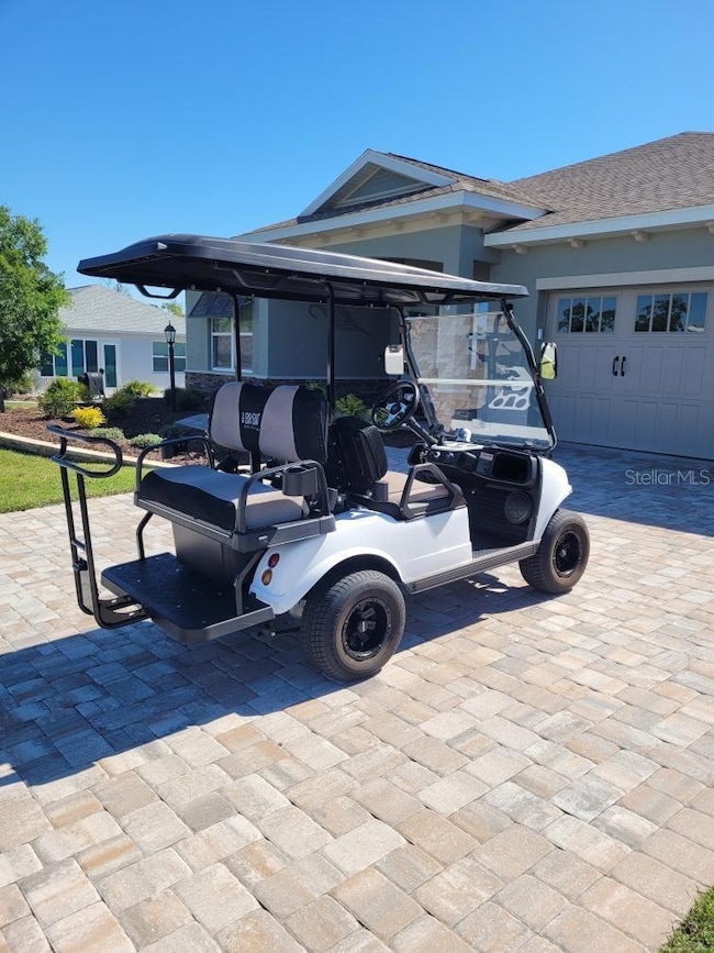 Included Golf Cart