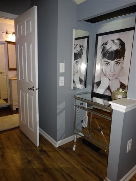 Dressing Area located in Master Bedroom adjacent t