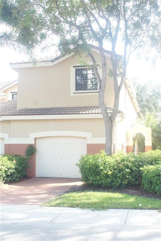 This home has a 1.5 car garage for a large SUV and