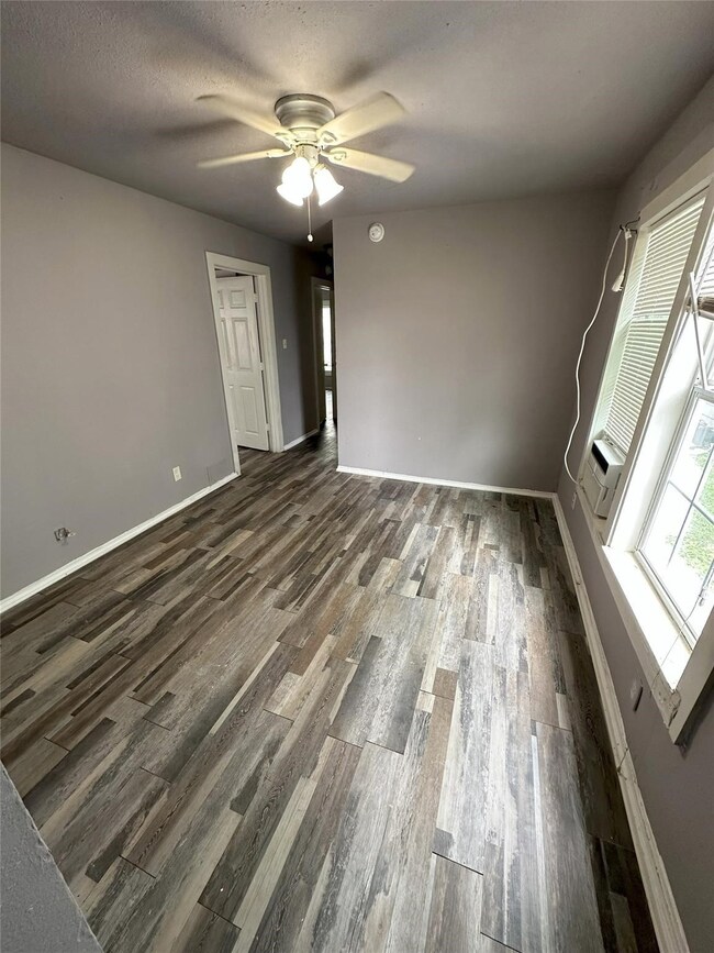 Newly remodeled living room, with new windows allo