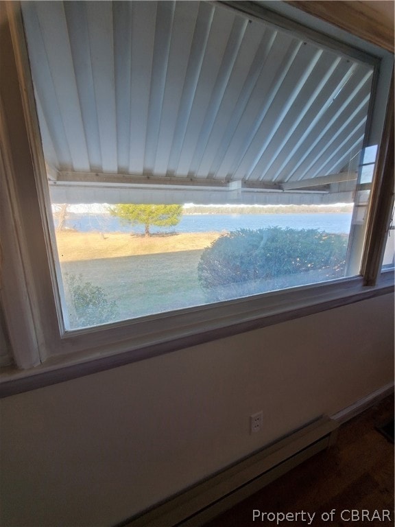 VIEW FROM LIVING ROOM WINDOW