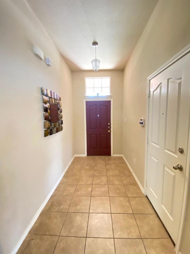 View of tiled foyer entrance