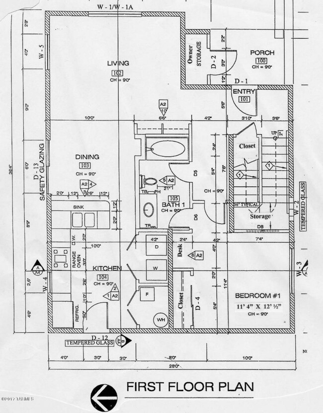 1st Story Floor Plan