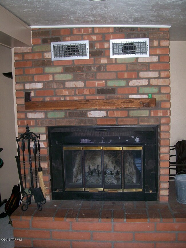 Fireplace in the 