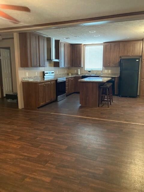 kitchen view from living room