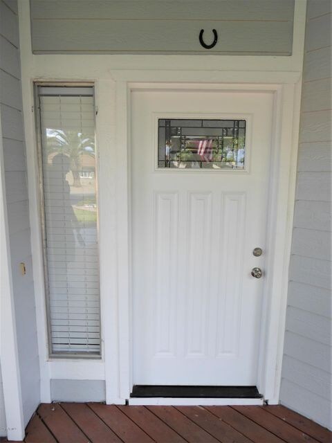 front door