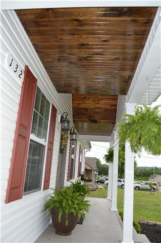Stunning tongue & groove ceiling