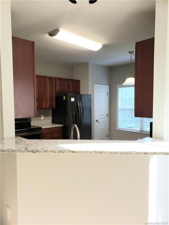 Pass thru bar is from dining area to kitchen