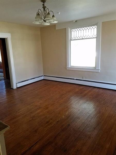 More hardwoods in the dining room